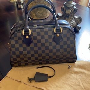 Louis Vuitton Duomo Ebene Damier Tote Bag